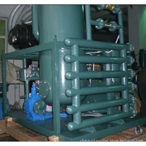 Hydraulic Lube Oil Filtration Processing / Treatment / Purification Plant With Vacuum Pump and Infrared System